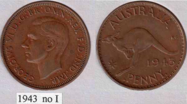 1943-Australian-Penny-Minted-India